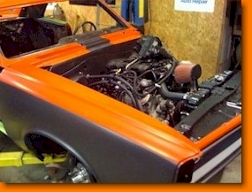 Fitting the Fenders.