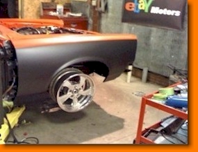 Fitting the Directional Wheels!